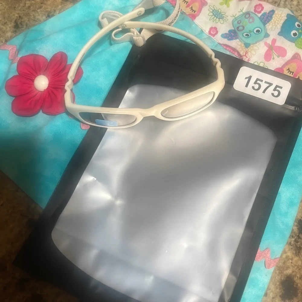 Kids White Sunglasses